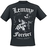 Motörhead Lemmy - Forever Männer T-Shirt schwarz XL 100% Baumwolle Band-Merch, Bands