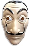 Nesloonp Maske Salvador Dalí 3 x Maske Kostüm Haus des Geldes Verkleidung casa del Papel Bella Ciao Haus für Herren, Damen - Fasching, Karneval, Halloween