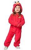 Rubie's Official Sesamstraße Elmo-Kostüm für Kleinkinder, Kinder-Kostüm, Größe S, 3 - 4 Jahre