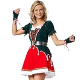 dressforfun 900846 Damen Elfen Kostüm, Wichtel Weihnachtself - diverse Größen - (M | Nr. 303411)