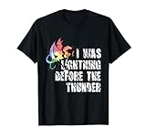 I Was Lighting Before The Thunder Cool Dragon Gift T-Shirt