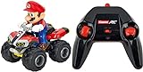 Carrera RC Mario Kart Quad I Ferngesteuertes Quad für Kinder und Erwachsene, für Jungs & Mädchen | Original Lizenz | Präzises und spannendes Fahrerlebnis | Langanhaltende Power und schnelles Laden