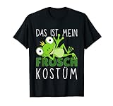 Karneval Frosch Kostüm Froschkönig Verkleidung Fasching T-Shirt
