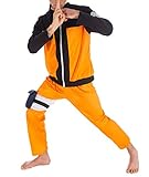 CoolChange Naruto Shippuden Ninja Kostüm von Naruto Uzumaki, Größe: S