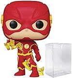 POP Flash TV Series - The Flash Funko Pop! Vinyl Figure (Bundled with Compatible Pop Box Protector Case), Multicolored, 3.75 inches