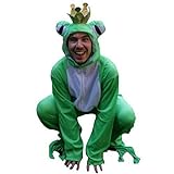 Frosch-König Kostüm, Sy12 Gr. M-L, Froschkönig-Kostüm Frosch-Kostüme Frösche Kostüme Frosch König Faschingskostüm, Fasching Karneval, Faschings-Kostüme Karnevals-Kostüme Märchen