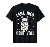 Lama Tshirt Geschenk Alpaka Alpaca Llama Lustig T-Shirt