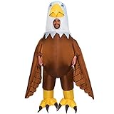 Morph Aufblasbares Adler Kostüm für Erwachsene, lustiger riesiger Tieranzug, Halloween Karneval Partys