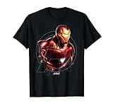Marvel Avengers: Endgame Iron Man Porträt Grafik T-Shirt T-Shirt