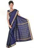 Trendofindia Bollywood Sari Kleid Regenbogen Royalblau