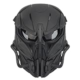 Airsoft Maske Vollgesichtsmaske Taktische Masken für Paintball Jagd Schießen CS Spiel Cosplay Halloween