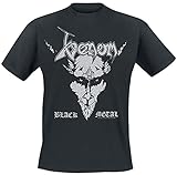 Venom Black Metal Männer T-Shirt schwarz M 100% Baumwolle Band-Merch, Bands