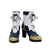 LINGCOS True Damage Qiyana Cosplay Boots High Heel Shoes Custom Made for Unisex 44 CustomMade
