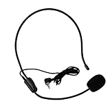 Mini verdrahtete Head Mounted Mikrofon kondensator-MIC Kopfbügel Headset für Lehrer, Trainer, Präsentation, Reiseleiter