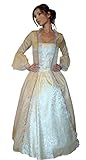 MAYLYNN 11343 - Barock Kostüm Kleid Sissy Elbe Edelfrau, 2-teilig, Größe S