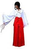 Kikyo Kikyou Cosplay-Kostüm für Damen aus dem Manga Anime Inuyasha XL (169/174 cm Höhe)