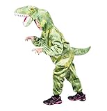 Dino-Kostüm T-Rex F122 Gr. 98-104, Kind-er Tyrannosaurus Saurier Dinosaurier-Kostüme Drache-n Fasching-s Karneval-s Geburtstags-Geschenk