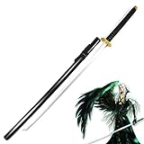 JEEIJ Cosplay Anime Requisiten Final Fantasy 7 Sephiroth Sephiroth Langschwert Handgefertigtes Holzschwert Katana Kendo Übungsbokken -135cm