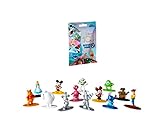 Jada Toys Disney Figur (1 Stück) - Überraschungs-Sammelfigur aus 13 Disney Figuren, Nano Metallfigur (4cm) für Kinder ab 3 Jahre, Serie 1 der Jubiläums-Edition zu 100 Jahre Walt Disney