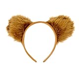 Oblique-Unique Haarreifen Teddy Bär Ohren Braun Bären Kostüm Fasching Karneval Party