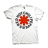 Red Hot Chili Peppers Asterisks Männer T-Shirt weiß. Offiziell lizenziert