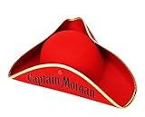 Captain Morgan Rum Piratenhut Hut Hüte Mütze Fasching Karneval Material : 100% Polyester