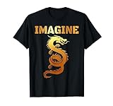 IMAGINE Fantasy Dragon Tatoo für Drachenliebhaber T-Shirt