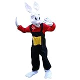 Hasen-Kostüm, Su22 Gr. L-XL, Hase Karnevalskostüm für Männer und Frauen, Hasen-Kostüme für Fasching Karneval, als Karnevals- Fasnachts-Kostüm, Tier-Kostüme Faschings-Kostüme Erwachsene