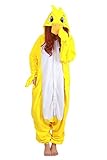 wotogold Damen Tier Ente Pyjamas Cosplay Kostüme Medium Gelb