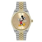 Disney Unisex-Erwachsene Analog Quarz Uhr mit Edelstahl Armband MK8185