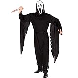 TecTake dressforfun Schauriges Screaming Ghost Kostüm Ganzkörperkostüm inkl. Maske und Bindegürtel (M | Nr. 300111)