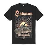 Sabaton x Steel Commanders World of Tanks T-Shirt (XXL)