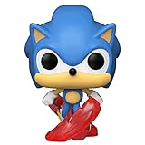 Funko POP! Games 30th-Running Sonic The Hedgehog - Vinyl-Sammelfigur - Geschenkidee - Offizielle Handelswaren - Spielzeug Für Kinder Und Erwachsene - Video Games Fans - Modellfigur Für Sammler