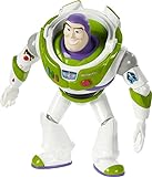 Mattel GGX33 - Toy Story 4 Buzz Lightyear Figur, 17 cm Spielzeug Action Figur ab 3 Jahren