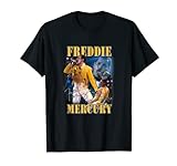 Freddie Mercury Offizieller Live-Homage-Champion T-Shirt