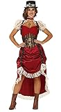 FIESTAS GUIRCA Steampunk Western Kostüm für Damen M