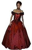 MAYLYNN 11523 - Barock Rokoko Kleid Kostüm Scarlett 3-teilig Gr. M