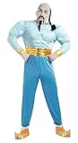 Muskulöser Flaschengeist Herren-Kostüm Aladin Tausendundeine Nacht Dschinn 1001, Größe:L