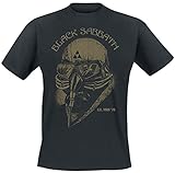 Black Sabbath U.S. Tour '78 Männer T-Shirt schwarz L 100% Baumwolle Band-Merch, Bands