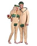 Horror-Shop Partner Kostüm Adam & Eva aus dem Garten Eden