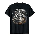 Cobra Kai Rusted Steel Snake Logo Graphic T-Shirt