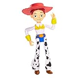 Disney Pixar Toy Story GDP70 - Cowgirl Jessie Figur, 18 cm, Spielzeug Actionfigur, tolles Geschenk für Sammler und Kinder ab 3 Jahren