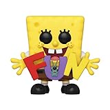 Funko – 43976 Pop! – Animation: Spongebob Squarepants – Spongebob mit Plankton Fun – Vinyl Figur, 9cm