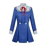 Anime High-Rise Invasion Cosplay Kostüm Frauen Halloween Shinzaki Kuon Cosplay Kostüm Halloween Carnival Anzug Maid Kleid Outfits (Color : A, Size : M)