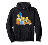 The Simpsons Homer Marge Maggie Bart Lisa Simpson Couch Pullover Hoodie