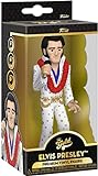 Funko Vinyl Gold 5': Elvis Presley - Sammelbare Vinyl-Actionfigur - Geschenkidee Zum Geburtstag - Offizielle Handelswaren - Ideales Spielzeug Für Music Fans - Für Ihre Sammlung und Display