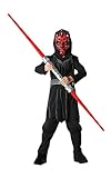 Rubie's Official 881216S Disney Star Wars Darth Maul-Kostüm für Kinder, Größe L, Alter 7 - 8 Jahre