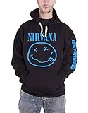 Nirvana Nevermind Smile Männer Kapuzenpullover schwarz L