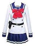 Anime High-Rise Invasion Honjo Yuri Cosplay JK Uniform Set, Matrosenanzüge für Festival Cosplay oder Geschenk verwendet