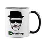 Tasse Heisenberg - Walter White - Los Pollos Hermanos - Breaking Bad Geschenk - Bild mit Hut